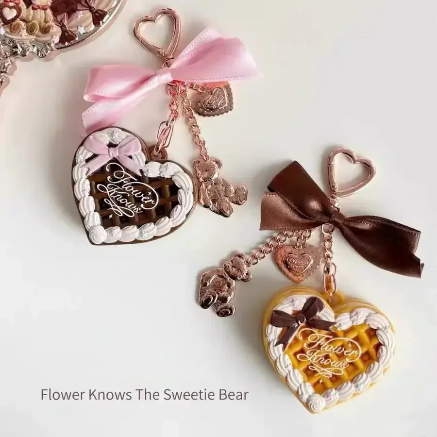 Flower Sweetie Bear Matte Setting Powder 2.5g Pendant Package Hanging Soft Focus Oil Control Makeup Cosmetic