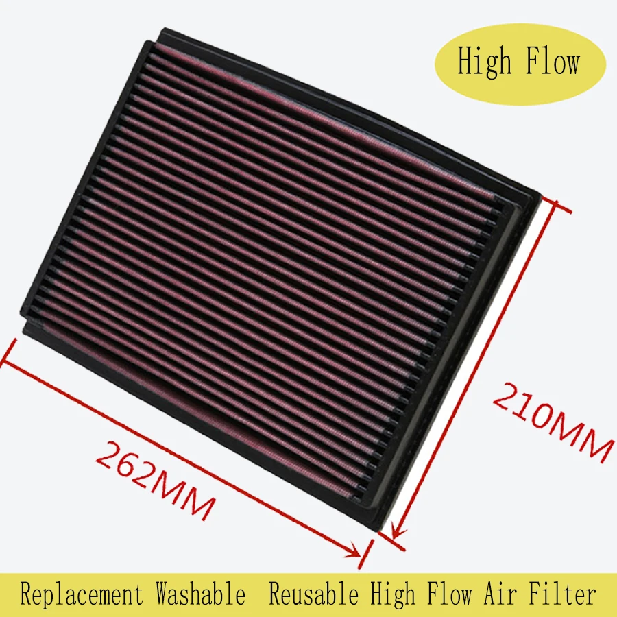 car accsesories Air Filter Fit For Ford F-150 SuperCab 2004-2008 SuperCrew Regular Ca 5.4L