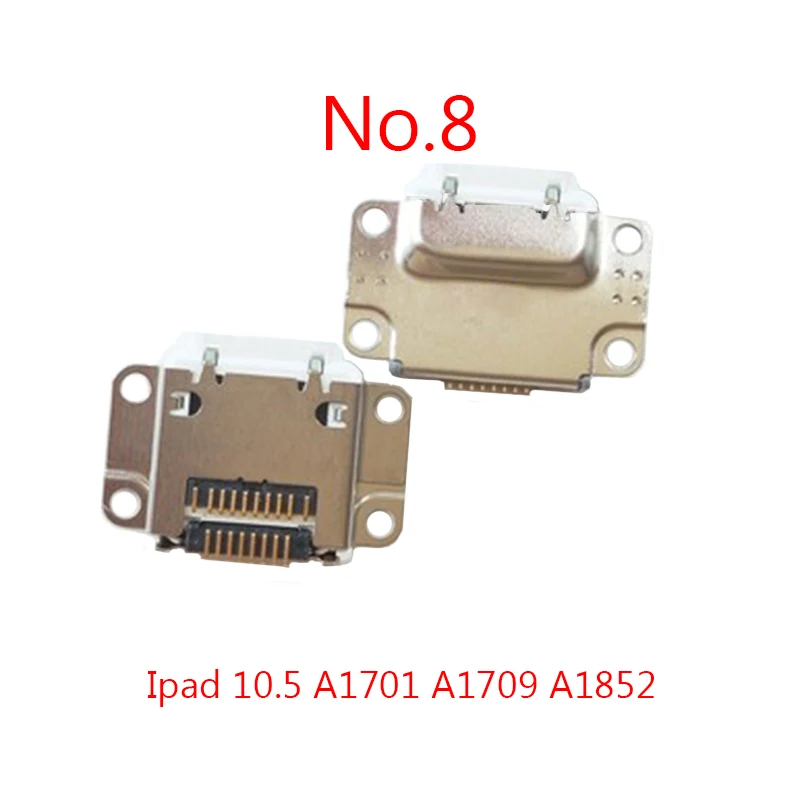 5-10Pcs Usb Charging Connector For IPad 5 6 Air Pro 9.7 10.5 12.9 Mini 1 2 3 4 A1673 A1566 A1474 A1538 A1822 A1893 Charger Port