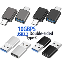 USB 3.2 Type-C Data OTG Adapter Type C USB C Male To USB 3.2 Female Converter for Macbook Xiaomi Samsung 10Gbps Data OTG Adapter