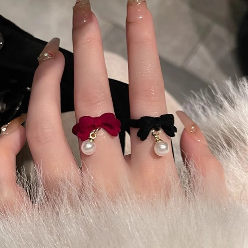 Новая-модная-тенденция-уникальный-дизайн-элегантное-изысканное-кольцо-с-жемчугом-и-бантом-для-женщин-элитные-ювелирные-изделия-подарок-на-рождественскую-вечеринку