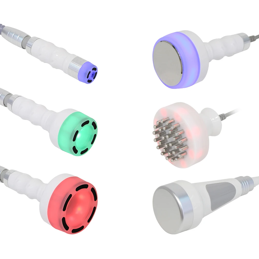 6 في 1 120K التجويف فراغ العلاج RF آلة نحت الجسم 5D بالموجات فوق الصوتية لإزالة حرق الدهون وإزالة السيلوليت ورفع الجلد #4