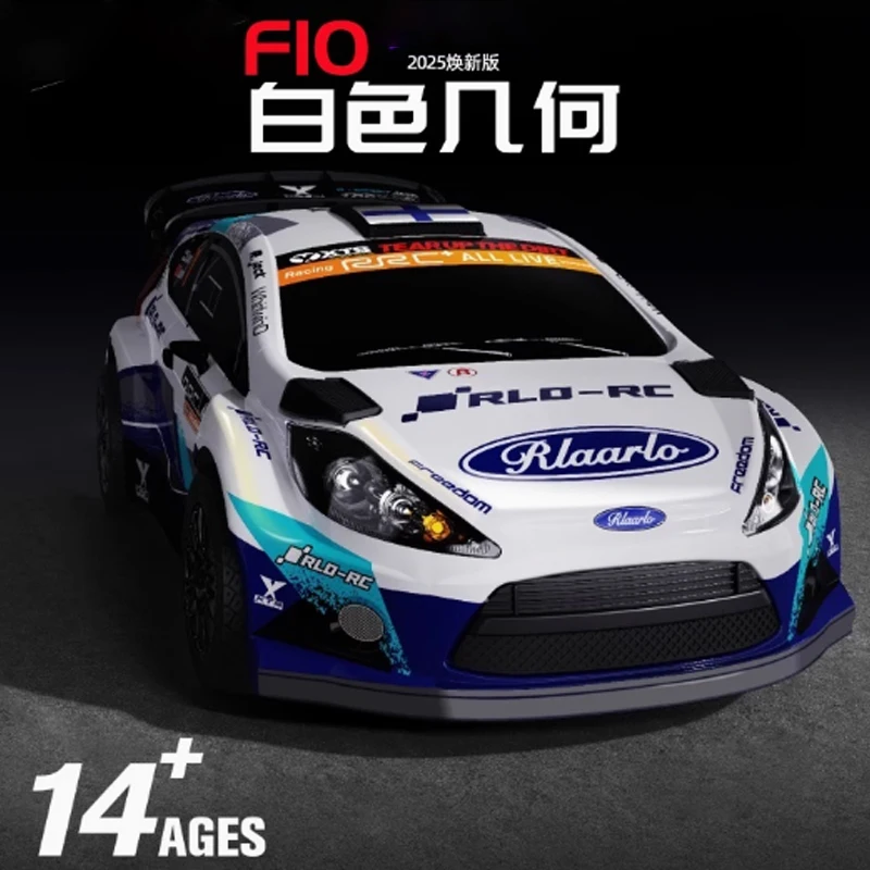 LLL XTS F10 رالي السيارات 1/10 RC سيارة التحكم عن بعد ألياف الكربون الدفع الرباعي الانجراف سباق على الطرق الوعرة محاكاة نموذج