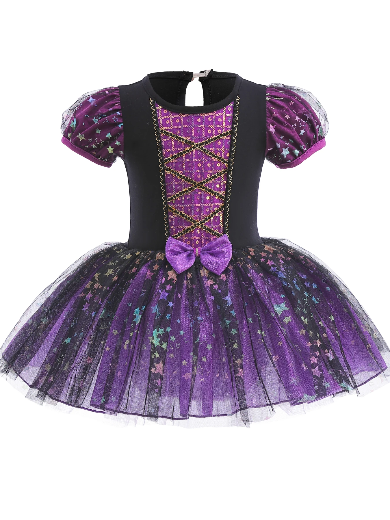 Girls tutu dress with layered mesh bodysuit, perfect for dance performances, cute and sweet style for young dancers