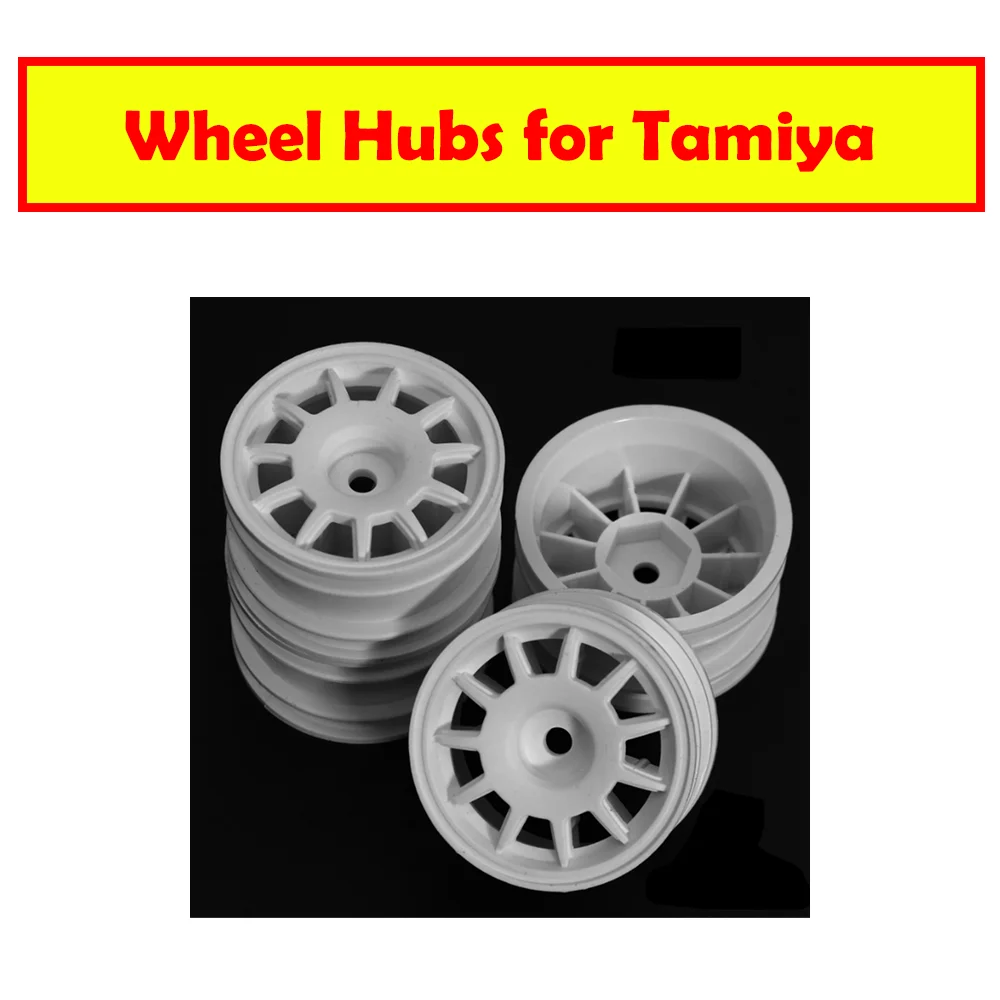 

Wheel Hubs for Tamiya RC M-Car 11-Spoke Design (White/4 pcs) 51394 W245 Accessories