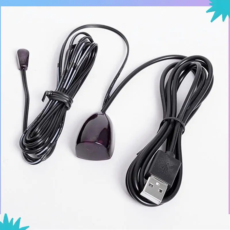 ABZW 2X IR Extender Receptor de controle remoto IR infravermelho USB IR Receptor Adaptador Transmissor