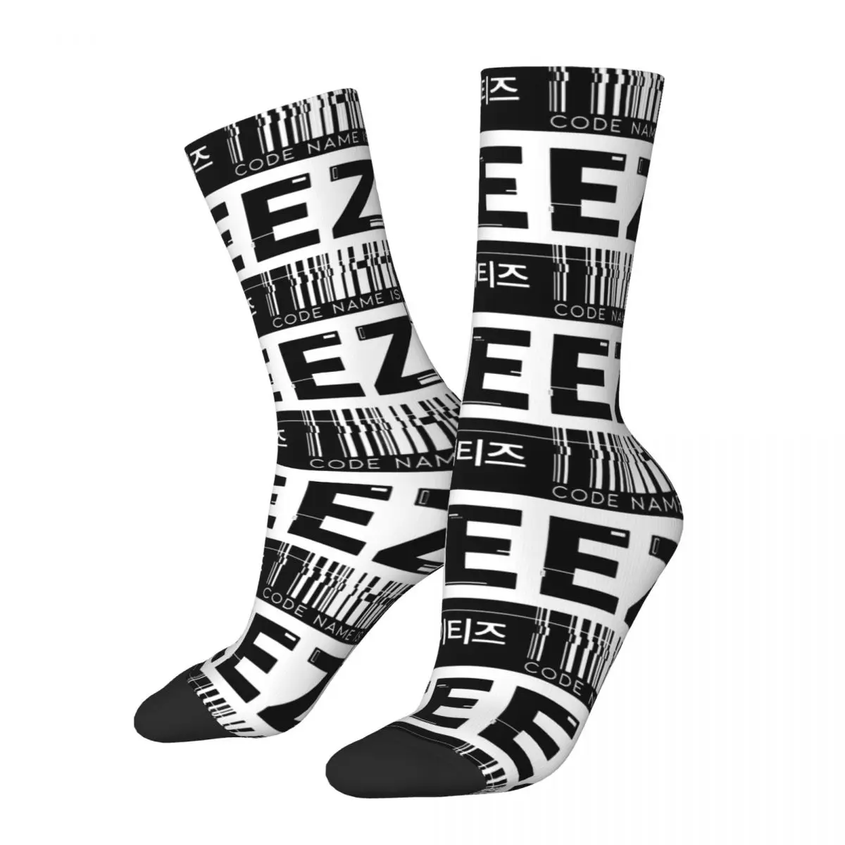 Ateez Code Idol Kpop Singer calcetines de mercancía para hombres y mujeres, calcetines de tripulación suaves, la mejor Idea de regalo