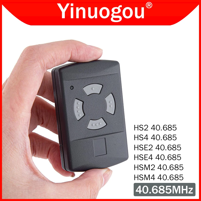 

40 685 MHz HORMANN HSM2 HSM4 HSE2 HSE4 HS2 HS4 Garage Door Remote Control Duplicator 40MHz Gate Opener Command Hand Transmitter