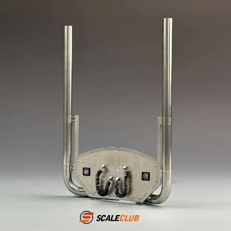 

Металлическая имитация выхлопной трубы для радиоуправляемого самосвала Tamiya 1/14, для SCANIA 770S, запчасти LESU, детали для самостоятельной сборки грузовиков