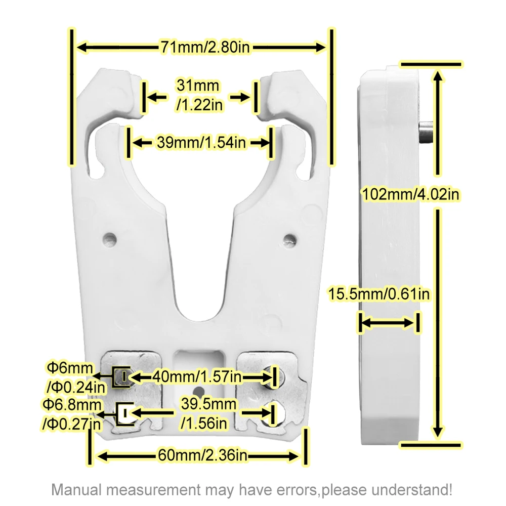 NBT30 Tool Holder Clamp for CNC Router Engraving Machine Spindle Motor Auto Tool Changer NBT30 Tool Holder Claw Wear-resistance