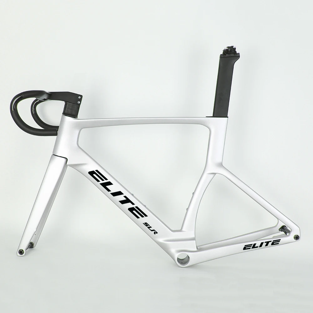 47/49/52/54/56/58 CM Volledig Verborgen Full Carbon Schijfrem R58 Racefiets Frameset Lichtgewicht Steekas BBT47 700*32C Fietsframe - afbeelding 1
