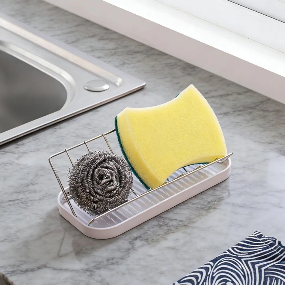 New Self Draining Stainless Steel Soap Rack with Tray Multifunctional Soap Tray Multi-scene Soap Dish Bathroom Use