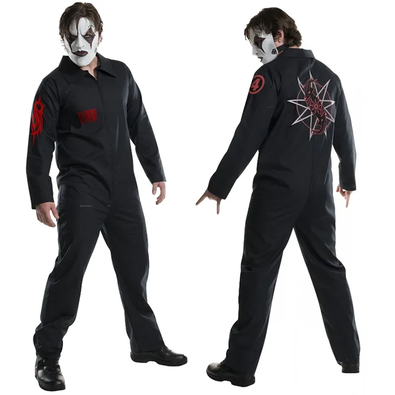 Slipknot No.4cosplay Costume Jumpsuit Men's Maskless Performance Costume Halloween Cosplay Performance Costume