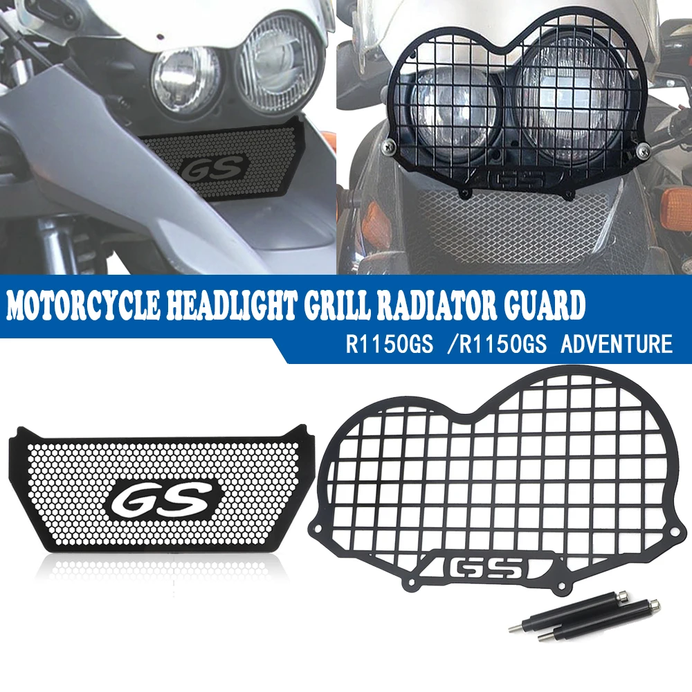 

R1150GS Motorcycle Headlight Grill Radiator Guard Protector For BMW R1150 1150 GS Adventure ADV 1999 2000 2001 2002 2003 2004