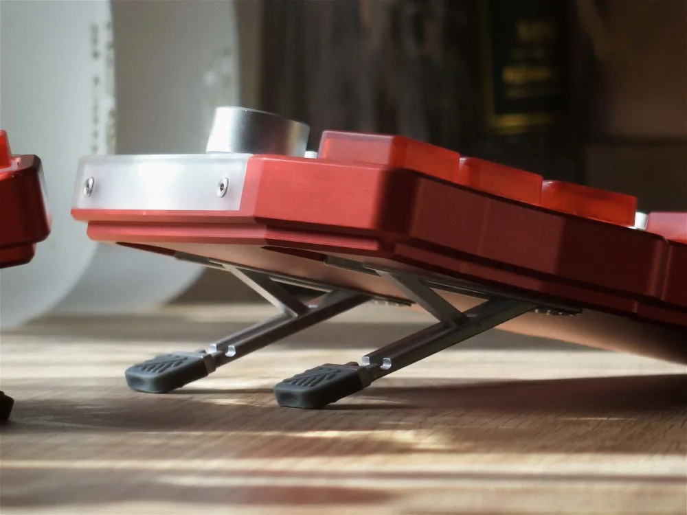 Kit Keyboard Cornix Wireless Tenting Knob Wired Bluetooth Choc V2 Split Dual Mode Aluminium in Line Fr4 Vial Teclado