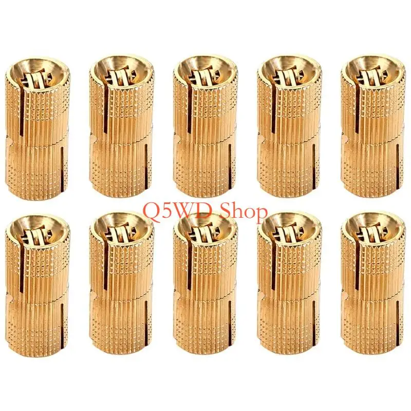 Q5WD 10Pcs Cylindrical Cabinet Concealed Door Hinges Furniture Hardware for Wood Box
