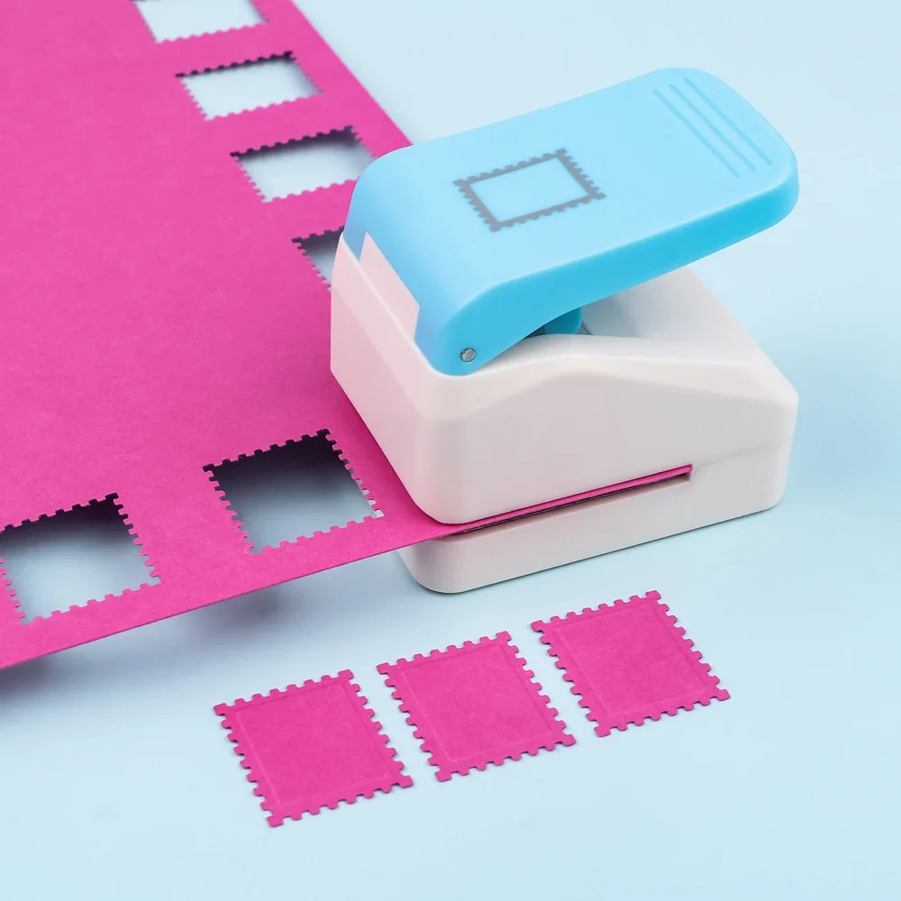 3D Stempelvorm Craft Punch Embossing Machine Ronde Perforator Getande Puncher Embosser