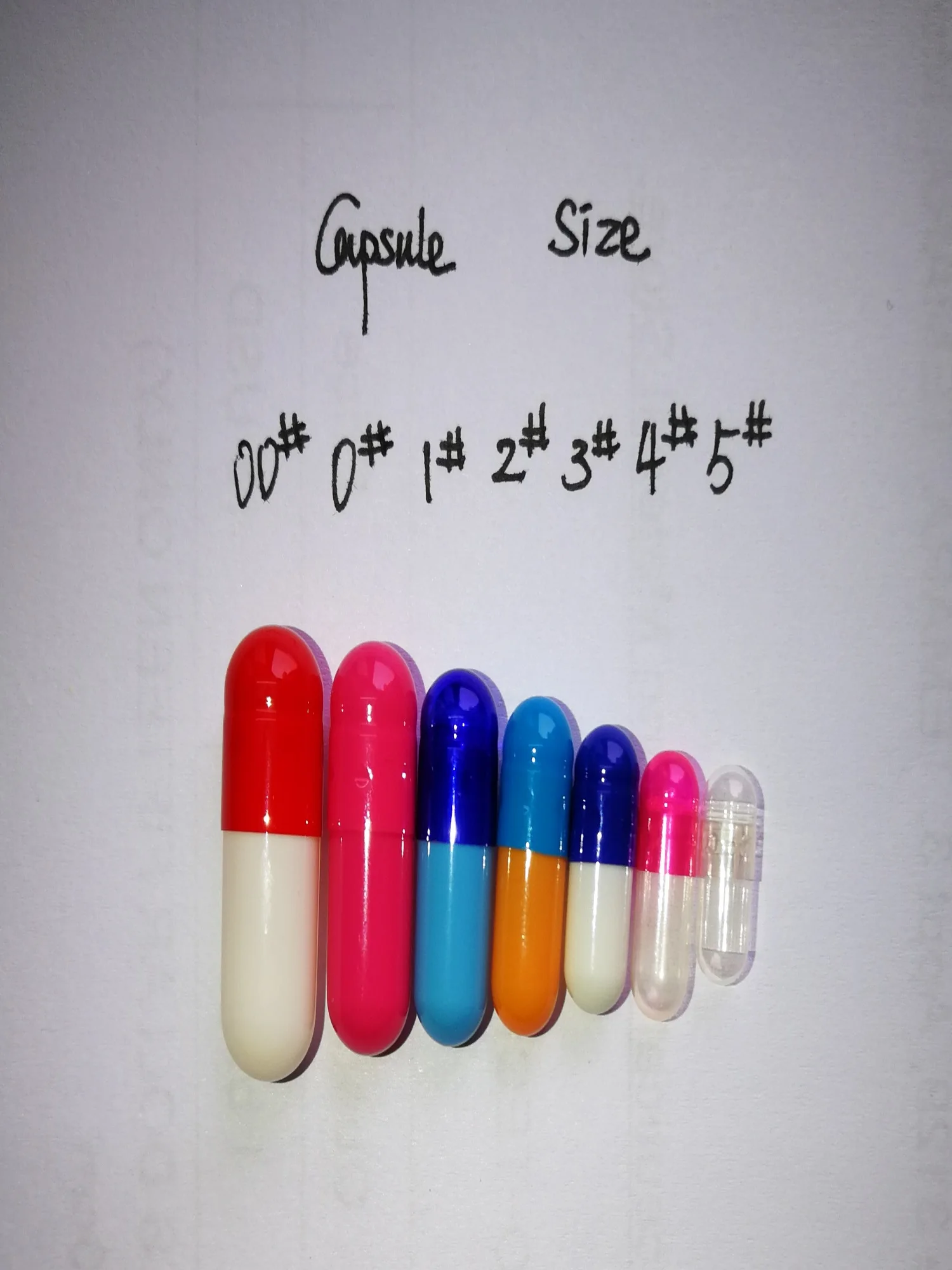 5# Mini Empty Capsules 1000PCS!Medicine Capsule!The smallest Gelatin Empty Capsule.Empty Capsle,Capsule Case,Granule Packaging