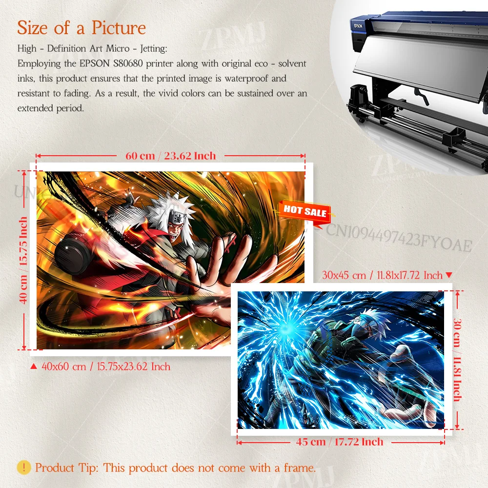 Poster Seni Dinding Cetak Kanvas Anime Naruto Klasik Lukisan Uchiha Madara Gambar Dekorasi Rumah Tsunade Tanpa Bingkai untuk Ruang Tamu