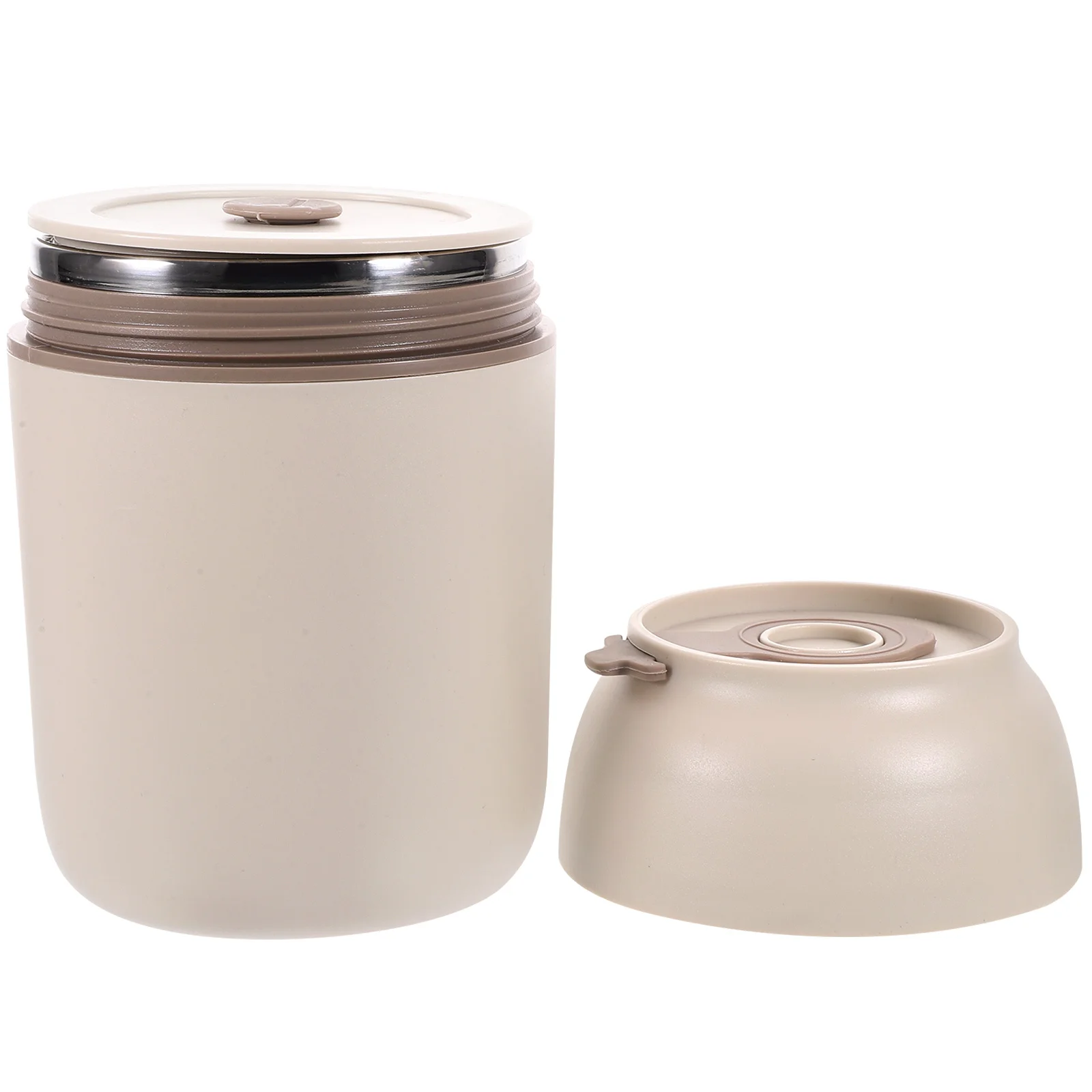 

Stainless Steel Smoldering Cup Food Grade Insulated Portable Lunch Container for Adults Widen Mouth Kitchen Breakfast Cup