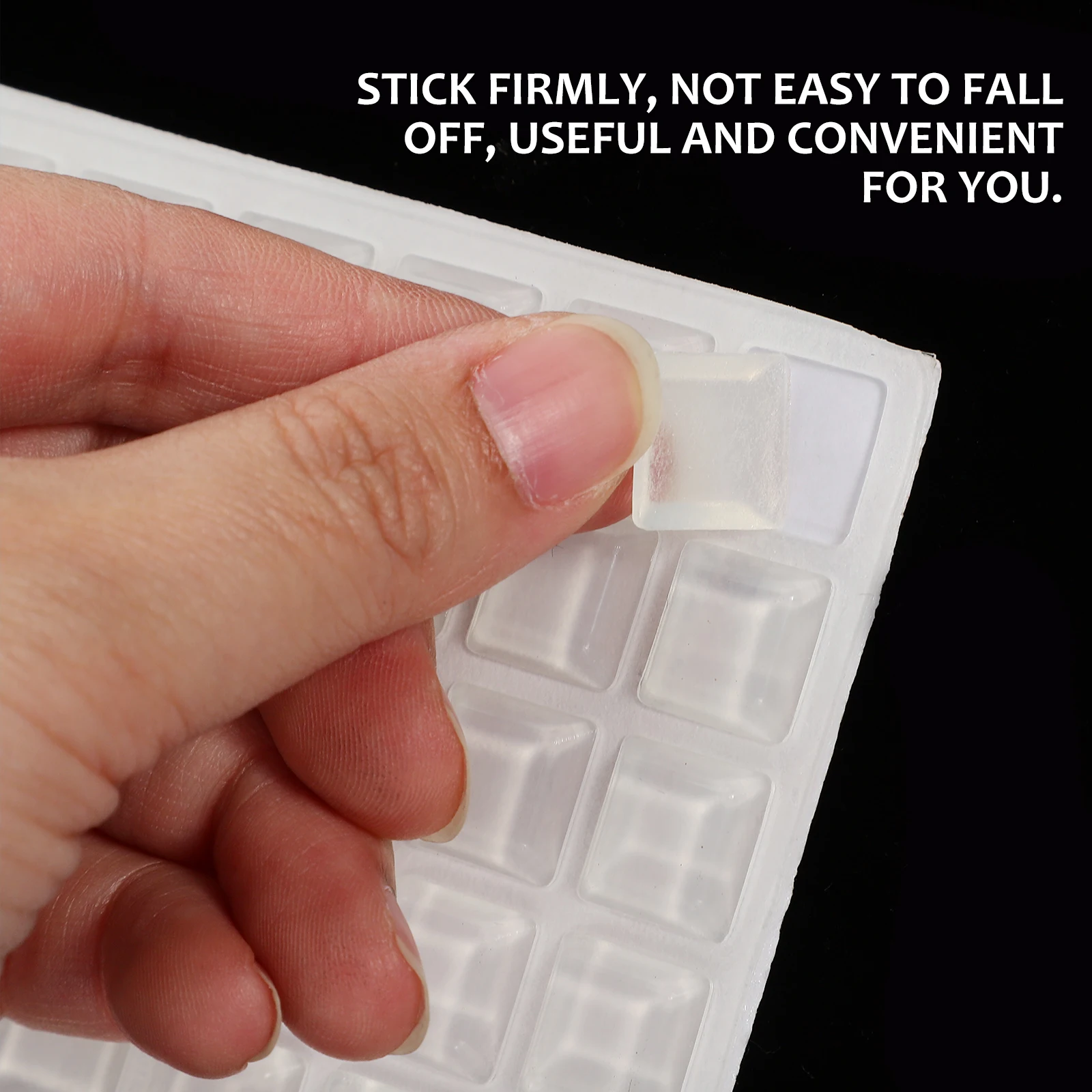 

Black Silicone Feet Pads Self Adhesive Cabinet Bumpers Clear Wall Stoppers Furniture Protectors Drawer Stops