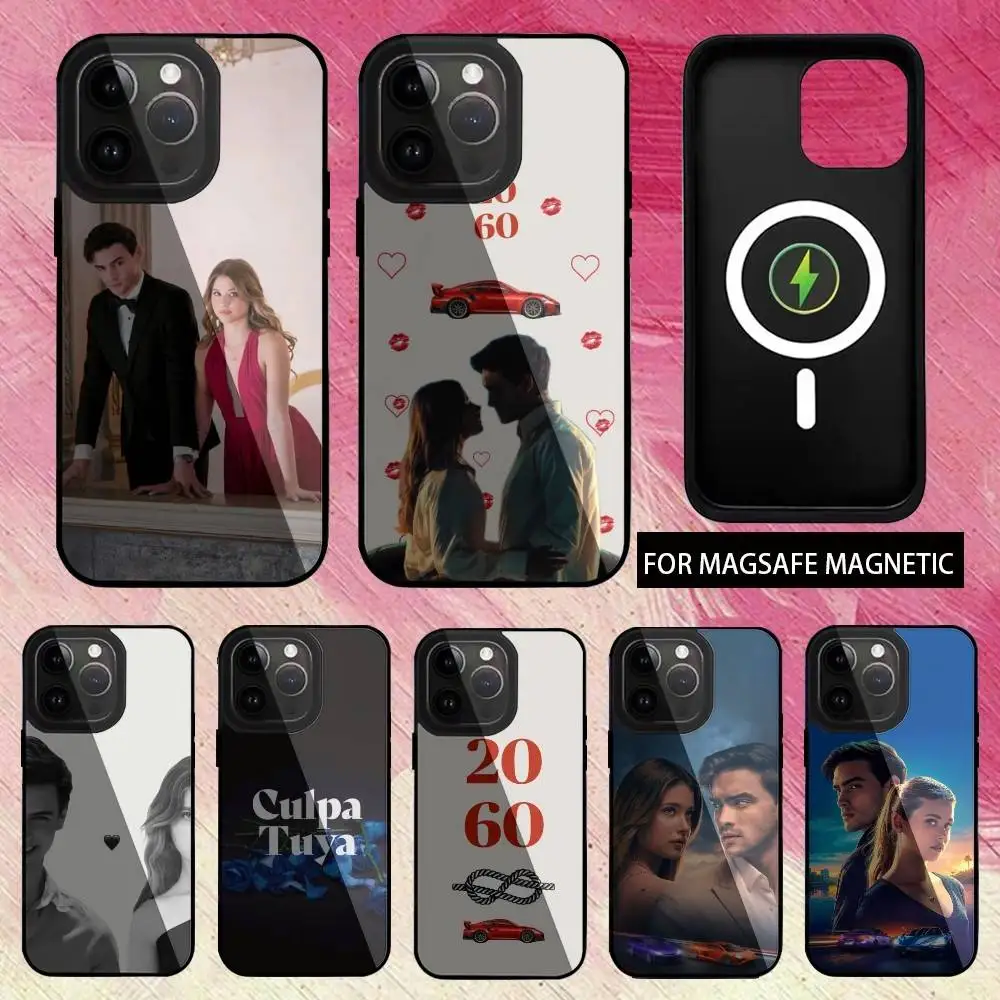 

C-Culpa T-Tuya MIA-ES 20 60 Phone Case For iPhone17,16,15,14,13,12,11 Plus,Pro Magnetic For Magsafe Wireless Charging