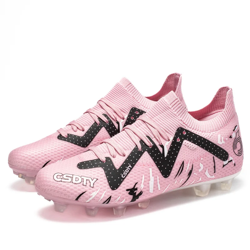 

2025 Football Shoes Men Soccer Shoes Original Football Boots Society Studded Indoor Sports Boy Cleats Professional Training Outd