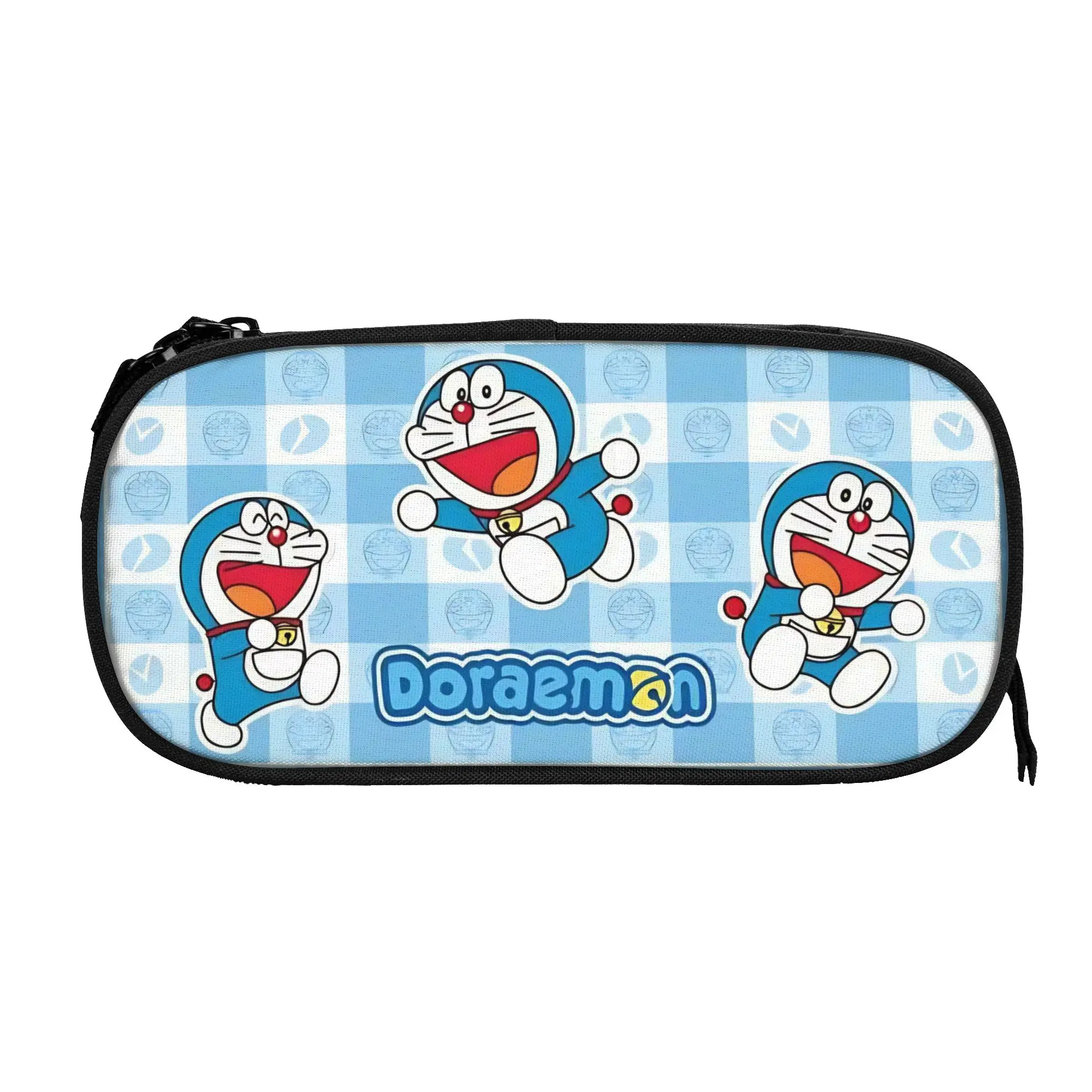 doraemons blue cats cat Merch Pencil Case Large Capacity School Accessories Pencil Case Stationery Gift