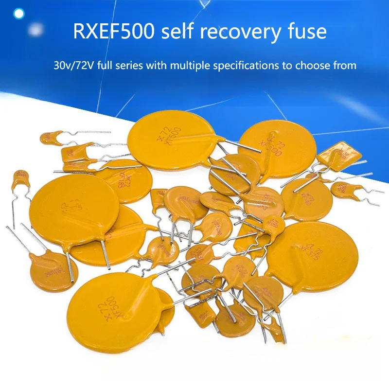 5PCS RXEF500 72V 5A 1/2/3/4/5/6/7/8/9 Full Series Self Recovering Fuses Original Genuine