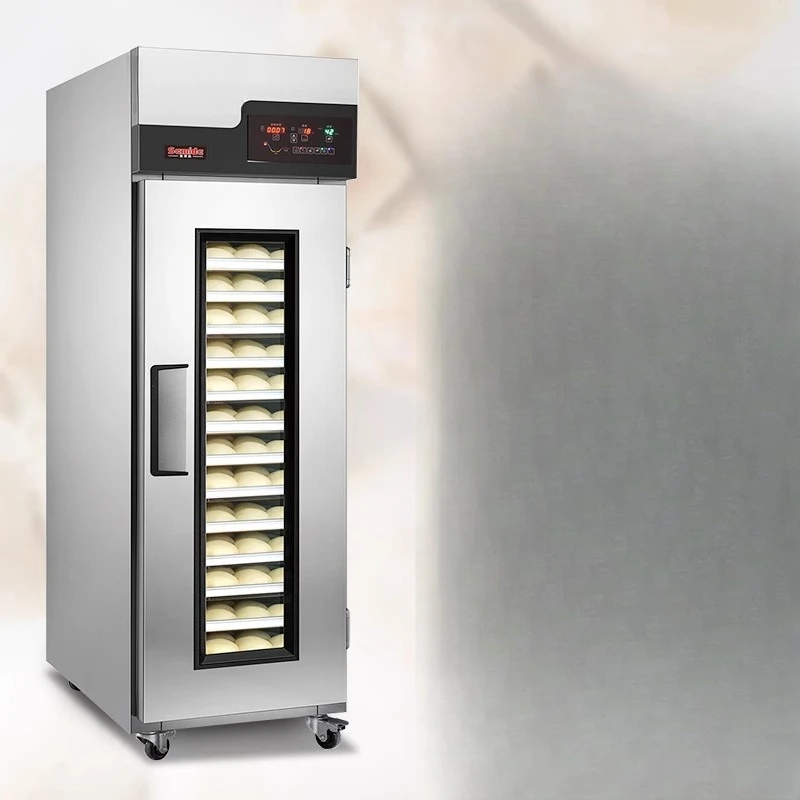 

Refrigerated frozen fermentation box Commercial 18/36 plates Baking bread dough Automatic timing spray wake-up box