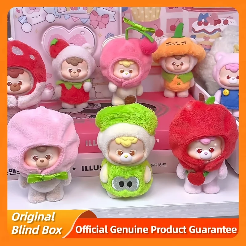 

Genuine Diudiu Farm Little Bear Series Blind Box Mini Figurine Desk Decoration Model Figure Doll Mystery Box Collect Toys Gift