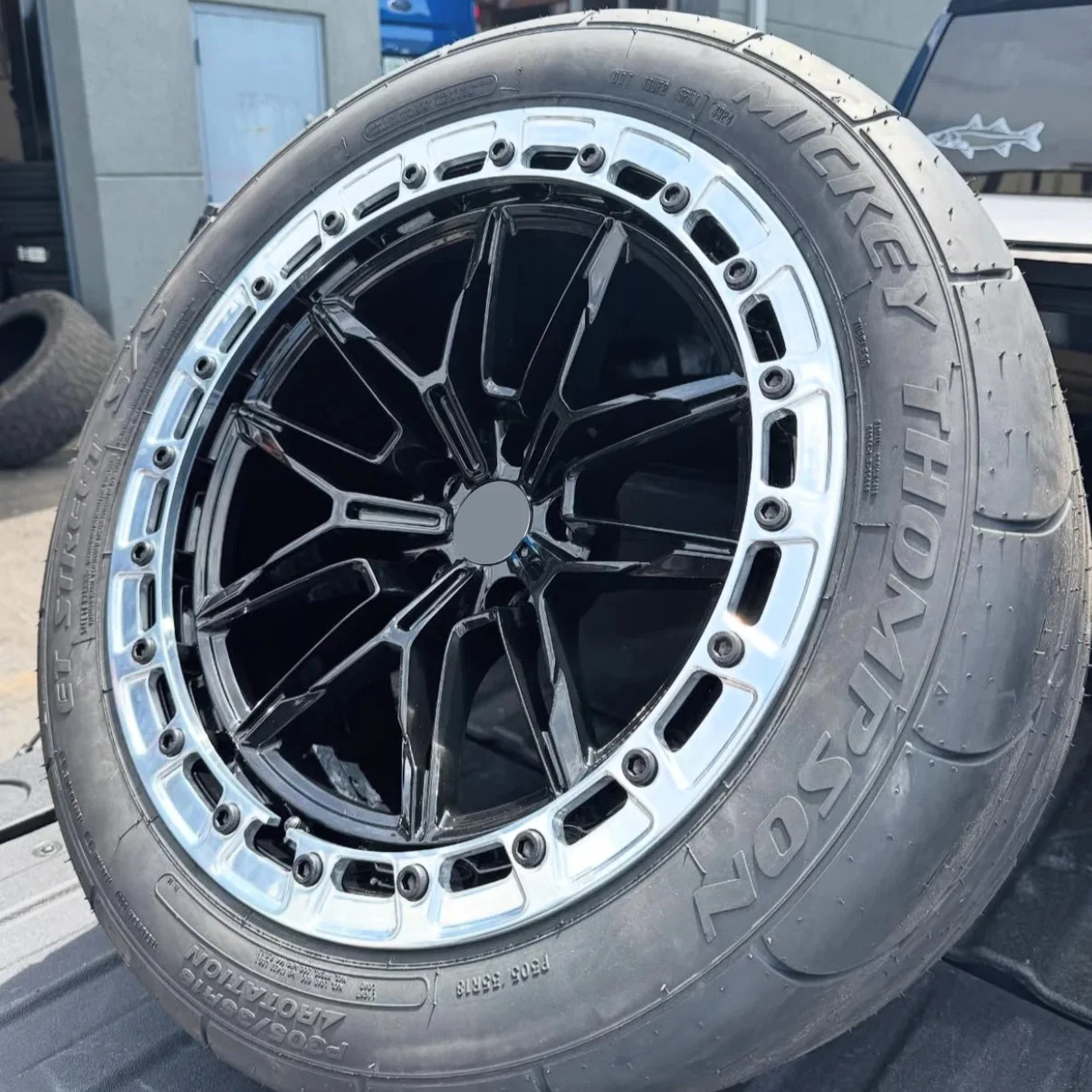 KYKY جنوط Beadlock مقعرة عميقة 5x115 6x139.7 5x120 15 17 18 بوصة عجلات سباق السحب لدودج تشالينجر الجحيم القط