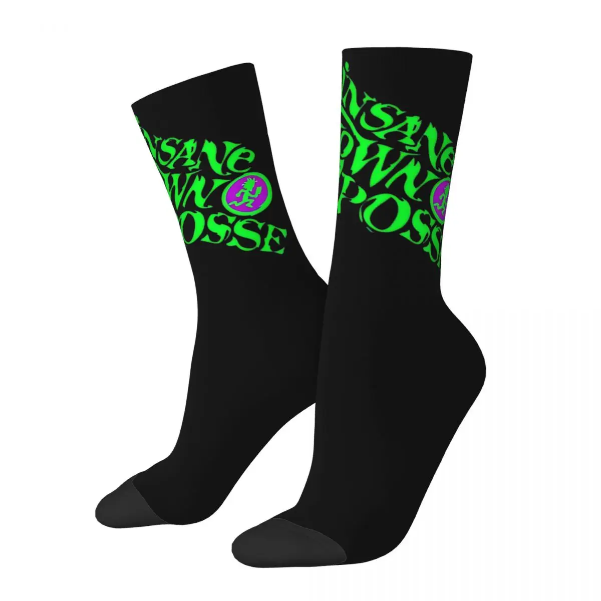 Insane Clown Posse Juggalo HipHop Socks Gothic Stockings Spring Anti Sweat Adults Men Socks Breathable Design Skateboard Socks