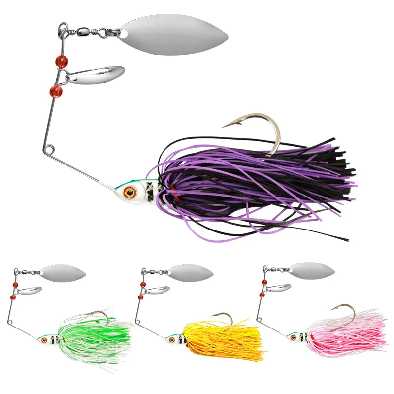isca-giratoria-willow-leaf-spinner-6cm-18g-isca-bionica-barbuda-para-pesca-de-robalo-peixe-cabeca-de-cobra-e-culter