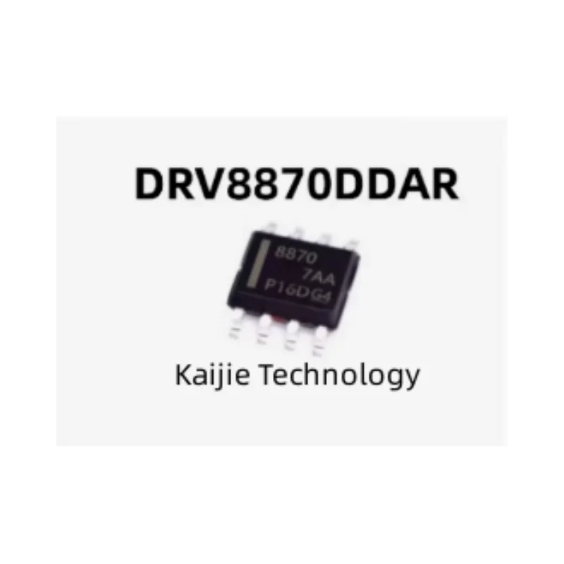 

Original DRV8871DDAR SOIC-8 3.6A H bridge motor driver chip.