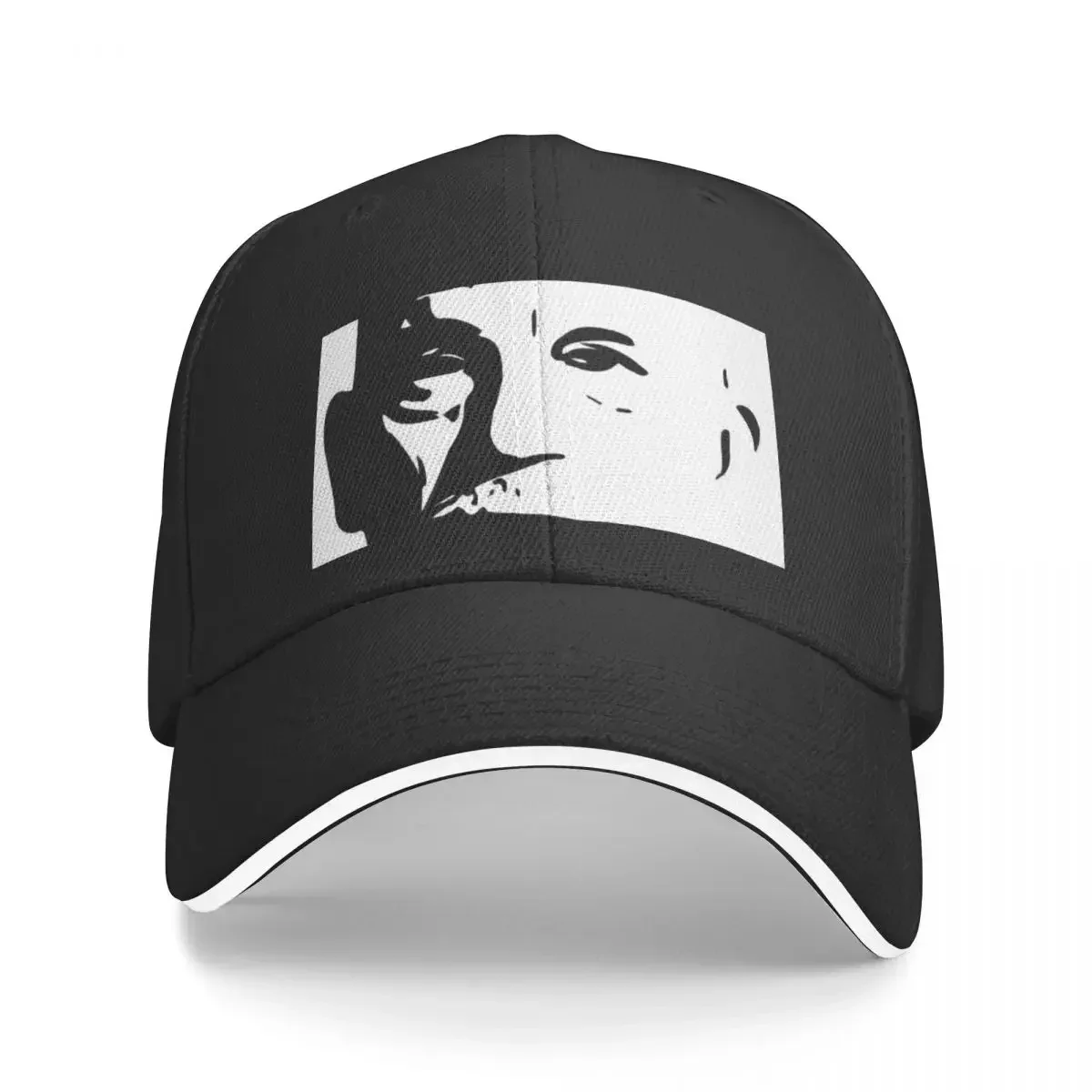 

New John Malkovich Stencil Artwork Baseball Cap Golf Cap Designer Hat Sports Caps Luxury Woman Hat Men's