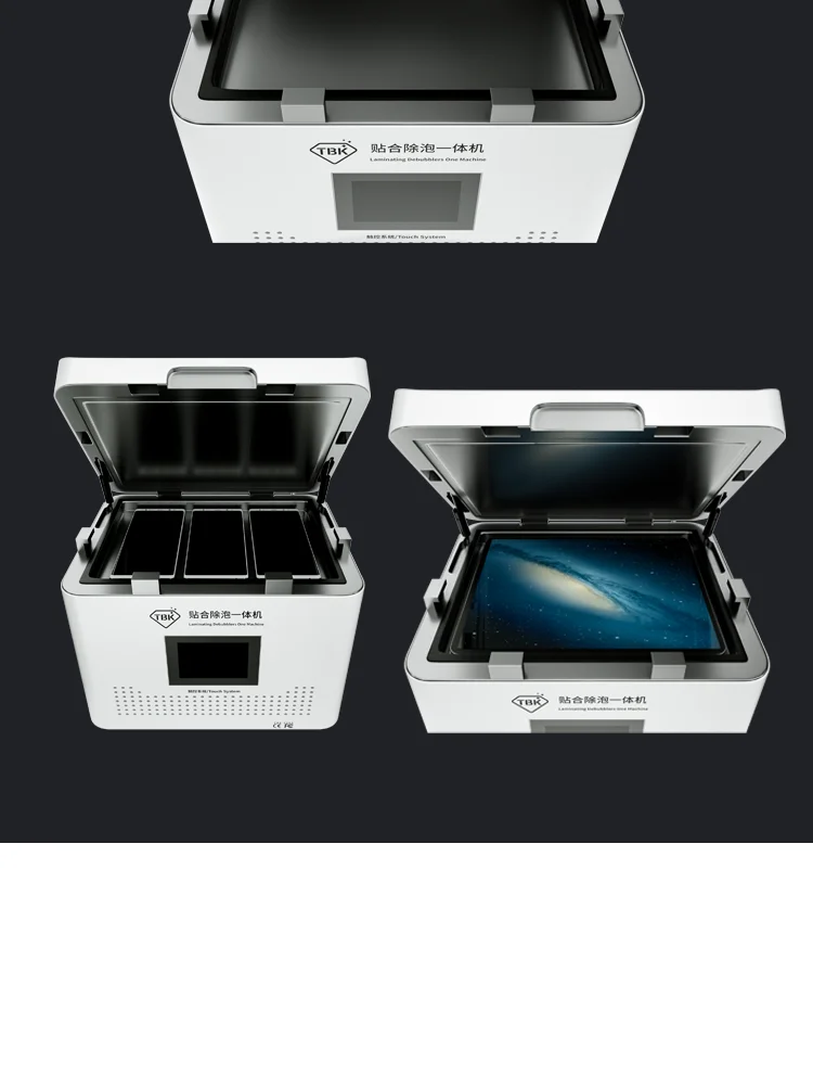 New Appearance Price TBK 808A 2 In 1 Oca Vacuum Laminating Machine Max 13inch Lcd Bubble Remover Machine