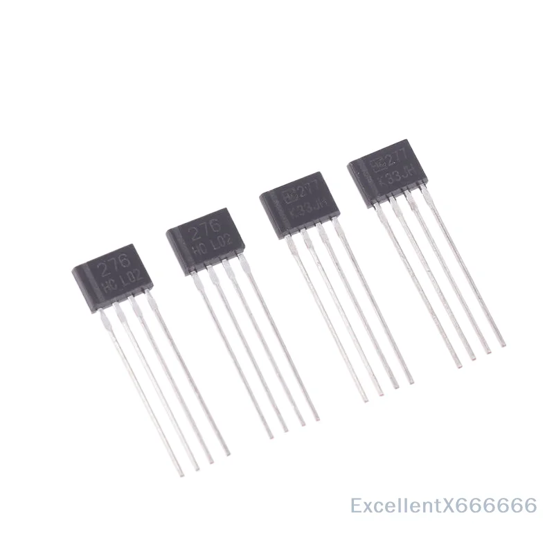 10PCS Fan Motor Hall Effect Sensor ATS276 ATS276H AH277 YS276 EG276 276 Series SIP-4 for Computer & Electronics