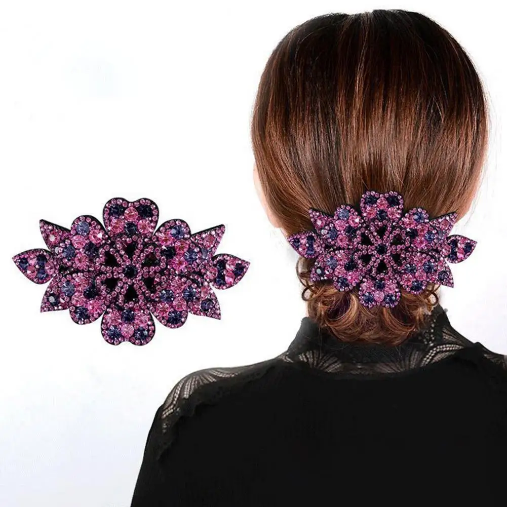 Durable  Sweet Great Stickiness Anti-slip Headgear Clip Barrettes Hair Pin Anti-skid   Female Jewelry