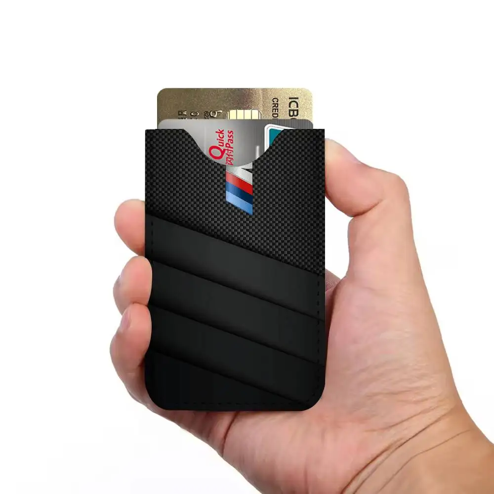 Car B-BMW Card Protect Kreditkartenetui, schlanker Geldbörsenschutz für Männer, Reisen, Einkaufen – Detail 12
