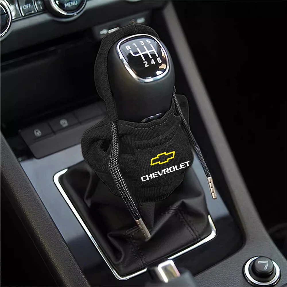 Universal Hoodie Car Gear Car Shift Lever Cover Change Lever Sweatshirt Gearshift Cover for Chevrolet Cruze Captiva Sonic Spark