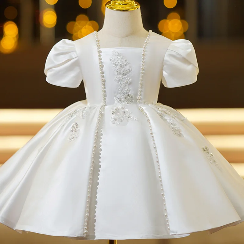 IYEAL Children\'s Dress Princess Dress Flower Girl Wedding Dress Little Girl Piano Host Dress Baby Girls\' Birthday Ball Gown