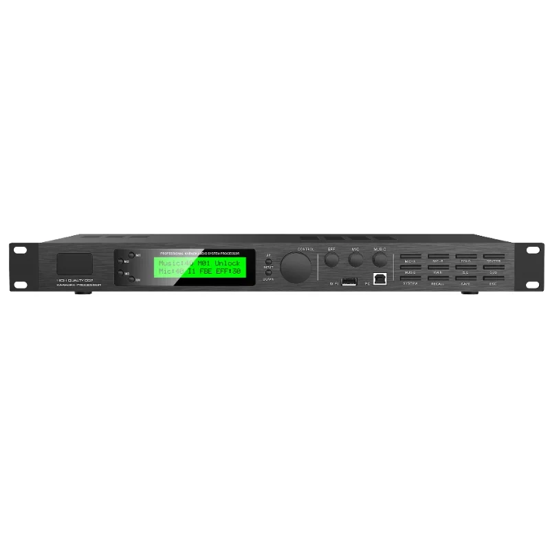 

Karaoke automatic digital DSP Audio Processor Pre-effects KTV Professional Digital Audio Echo Effect reverb stereo Processor