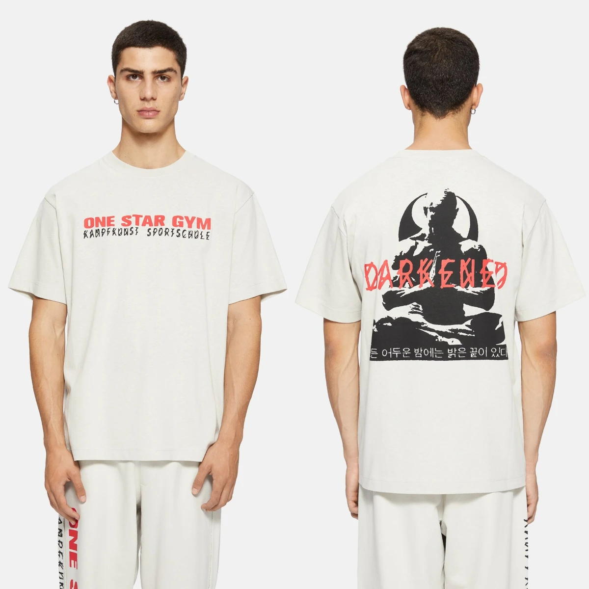 44 تسمية مجموعة تي شيرت العلامة التجارية الأوروبية جيماري برلين الربع الرجال النساء للجنسين قصيرة الأكمام عالية الجودة الشارع الشهير Harajuku تيز