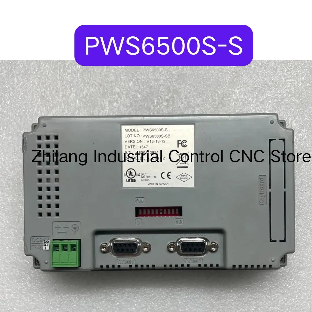 

Used PWS6500S-S touch screen Test OK Fast Shipping