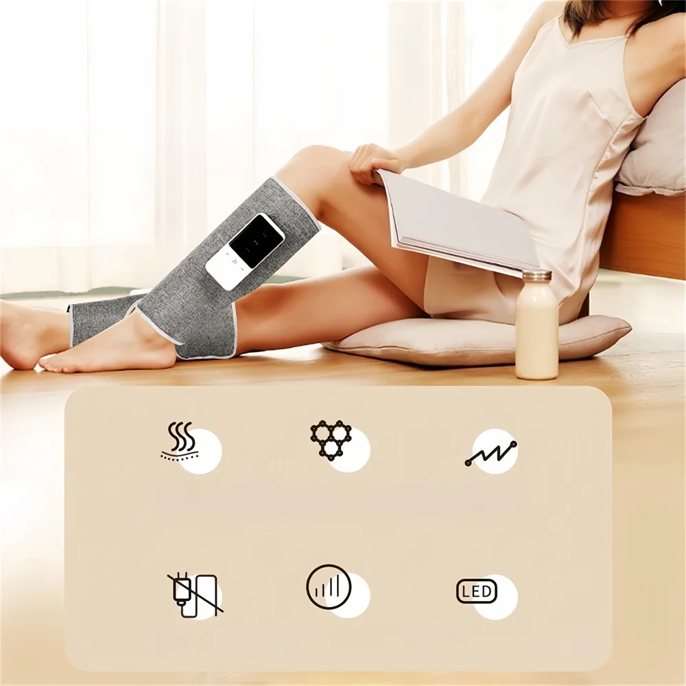 Leg Massager Airbag Vibration Constant Temperature Hot Compress Relieves Fatigue and Relaxes Muscles - Image 2