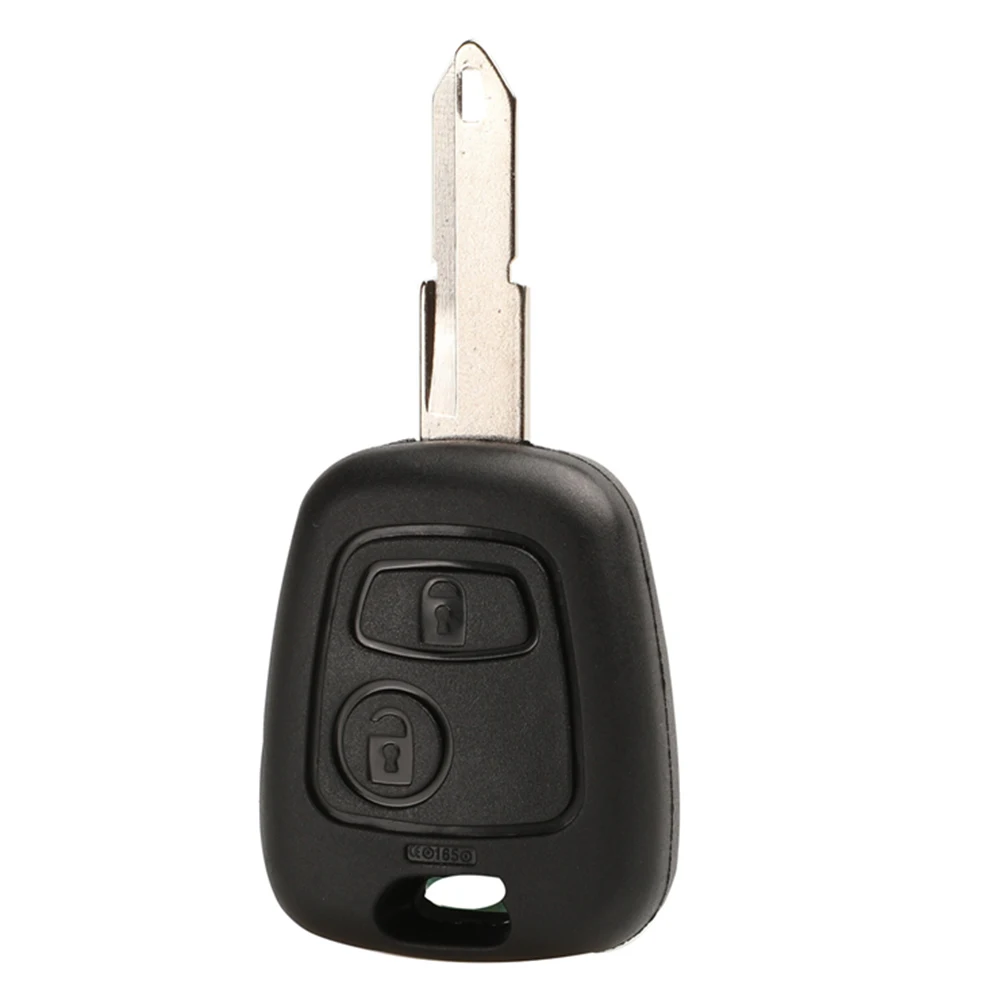 jingyuqin 2 Buttons ASK NE73 Blade Remote Key Shell Fob Controller Fit For PEUGEOT 206 433MHZ With PCF7961 Transponder Chip