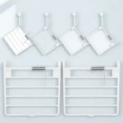 

6pcs Birdcage Door With Spring Plastic Replaceable Cage Spring Doors For Parrot Pigeon Finches Hanging Birdcages Durable Abs