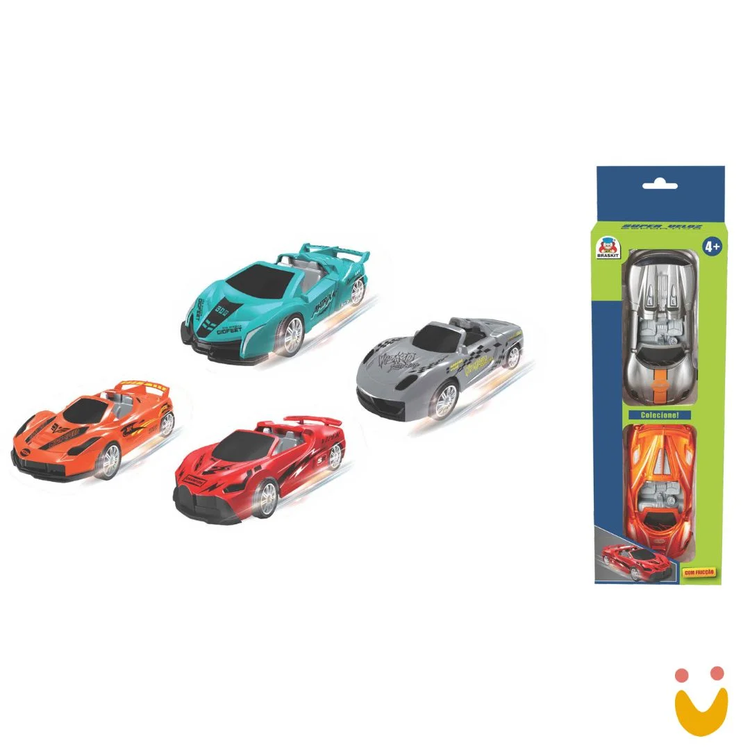 Carrinhos Super Velozes Esportivos Braskit Brinquedo De Sorteio E Nesting Para Bebês E Crianças