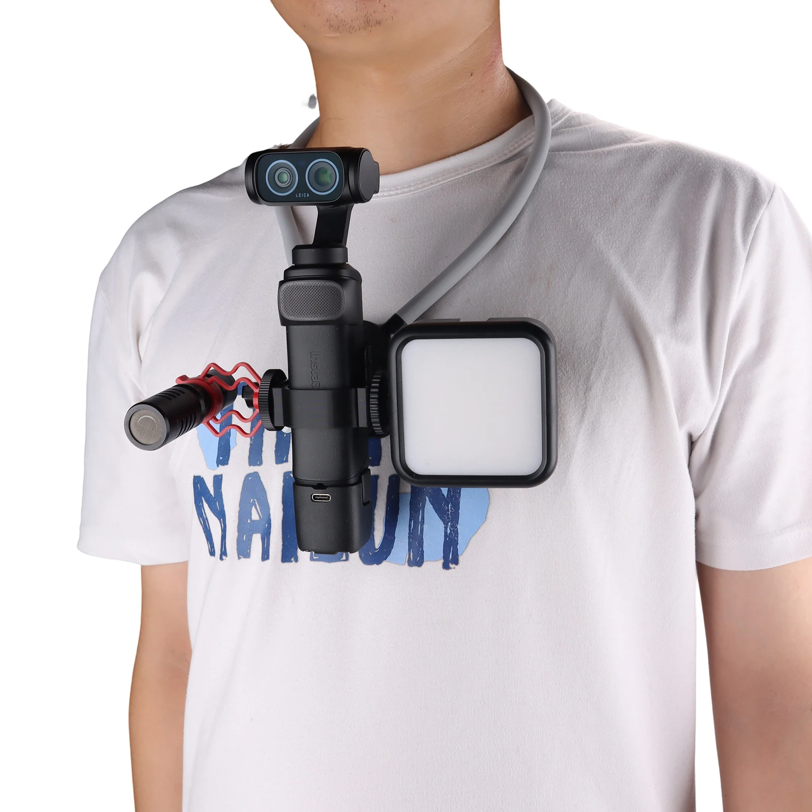First-Person View Camera Mount Remote Control Mount for Insta360 Luna Ultra Vlog Shooting Accessories